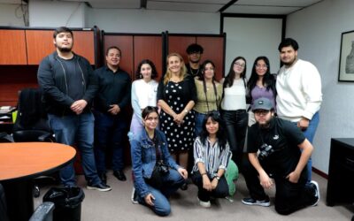 Estudiantes de Comunicación de la UA de O Los Mochis, realizan recorrido en Comunicación Social y Radio Sinaloa