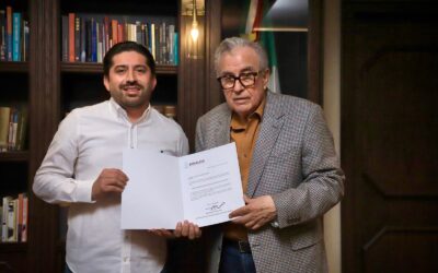 Omar Alejandro López Campos rinde protesta como Subsecretario de Normatividad e Información Registral