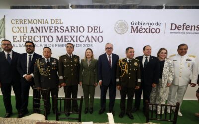 Nuestro Ejército es modelo de lealtad, compromiso con la patria, y salvaguarda de la paz nacional: Rocha