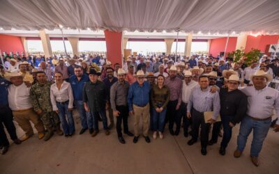 A fortalecer la soberanía alimentaria del país, exhorta Rocha a ganaderos y agricultores