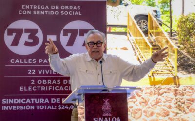 Anuncia el gobernador Rocha construcción de planta potabilizadora en El Salado, de 60 millones de pesos