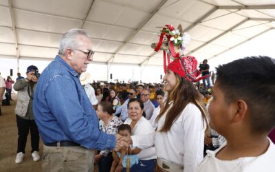 Queremos distribuir el beneficio social en todo el estado: Gobernador Rocha Moya