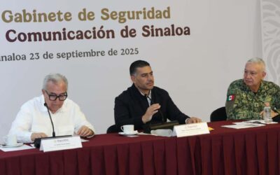EL GABINETE DE SEGURIDAD FORTALECE LA COLABORACIÓN CON MEDIOS DE COMUNICACIÓN DE SINALOA