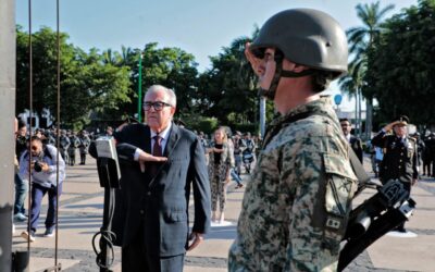 Gobernador Rocha encabeza ceremonia por aniversario de los caídos en la lucha por la democracia en Tlatelolco