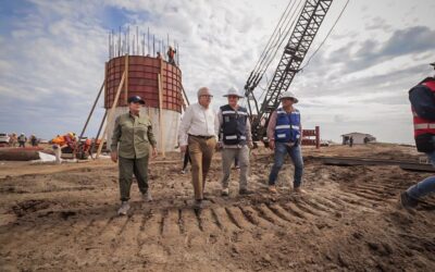 Supervisa Gobernador Rocha avances de construcción del puente Bellavista-Boca del Río-Las Glorias