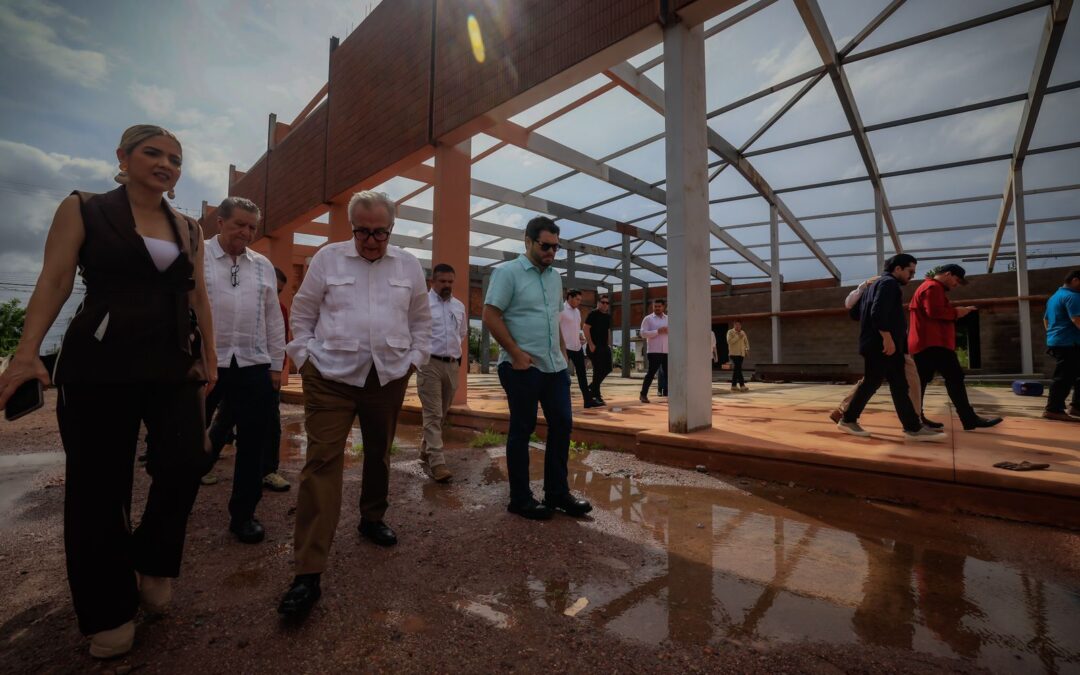 Gobernador Rocha retomará la construcción del Polideportivo “Marco Verde” inconcluso en Mazatlán