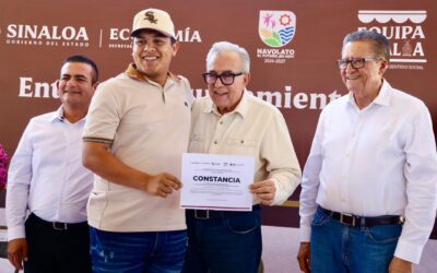 Todos los oficios son dignos y reciben apoyos para su desarrollo, afirma Gobernador Rocha