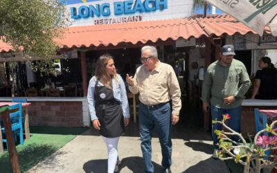 Gobernador Rocha supervisa personalmente operativo de Semana Santa y dialoga con prestadores de servicios en Altata