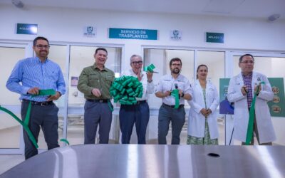 Con la Presidenta Sheinbaum como testigo, el Gobernador Rocha y autoridades de IMSS Bienestar inauguran Unidad de Trasplantes en el HGC