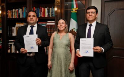 Gobernadora Yeraldine Bonilla toma protesta a nuevos funcionarios en la SGG y el Despacho