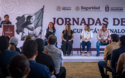 Pone en marcha la Gobernadora Yeraldine las Jornadas de Paz en Culiacán