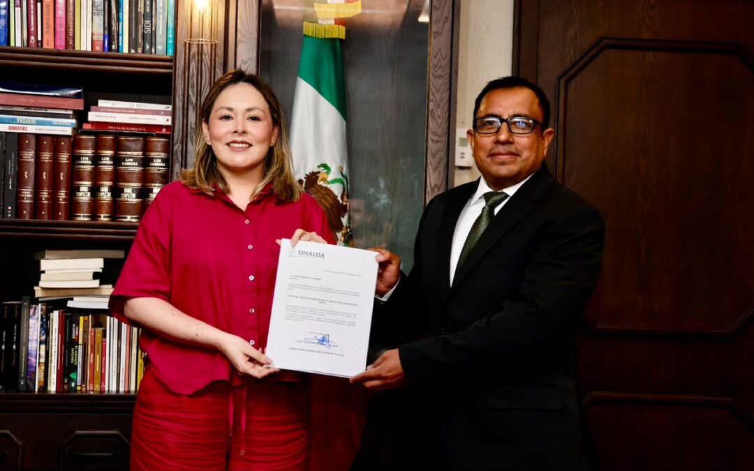 Gobernadora Yeraldine Bonilla toma protesta a Efrén Martínez Casimiro como subsecretario de Seguridad Pública, Prevención y Reinserción Social