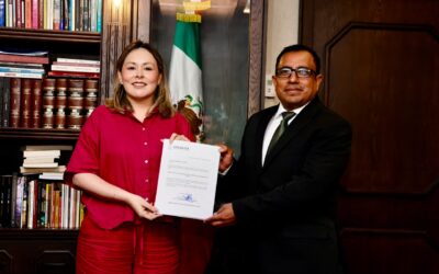 Gobernadora Yeraldine Bonilla toma protesta a Efrén Martínez Casimiro como subsecretario de Seguridad Pública, Prevención y Reinserción Social