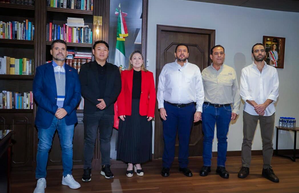 Gobernadora Yeraldine concreta con empresarios chinos, el primer envío de un millón 200 mil toneladas de sorgo sinaloense a China