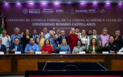 La Universidad Nacional Rosario Castellanos abre nuevas oportunidades para la educación en Sinaloa: Gobernadora Yeraldine