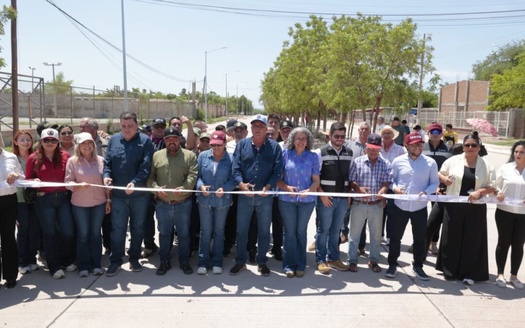 Con entrega de bulevar y supervisión de construcción de viviendas en El Fuerte, Gobernadora Graciela Domínguez inicia su gira por todo Sinaloa