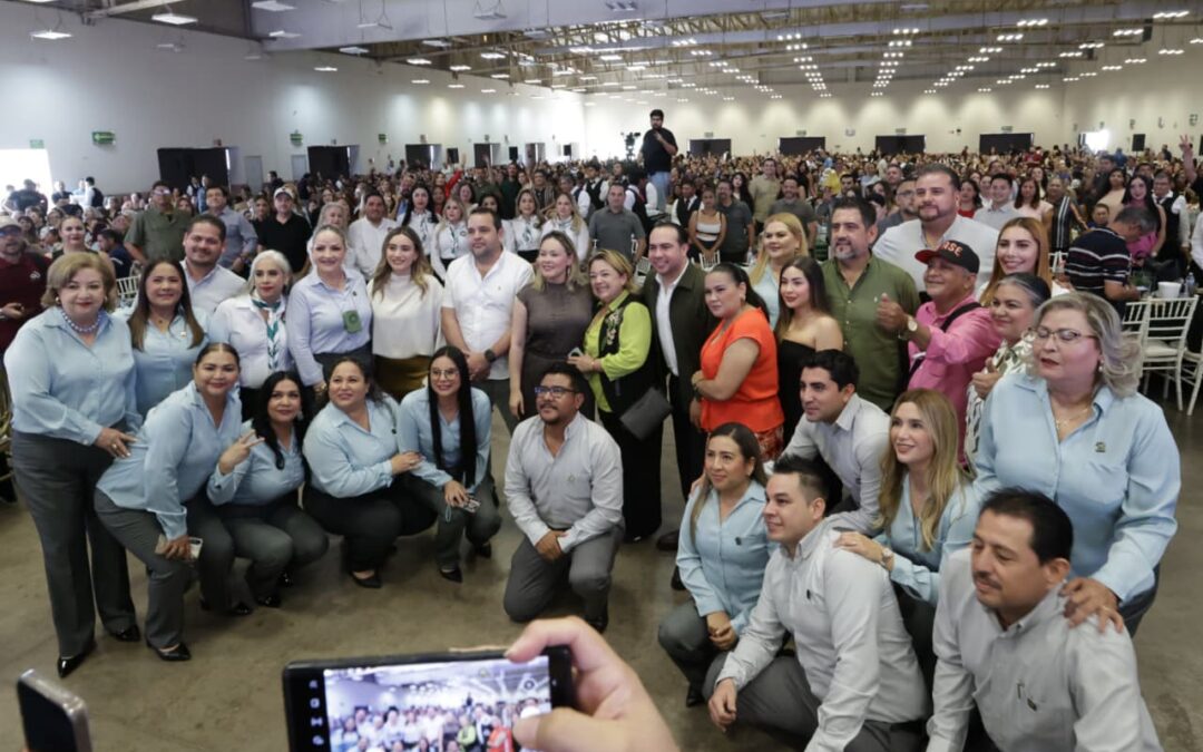 Refrenda gobernadora Yeraldine Bonilla su respaldo a las y los trabajadores del Estado