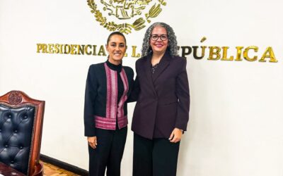 Gobernadora Graciela Domínguez se reunió con la presidenta Claudia Sheinbaum