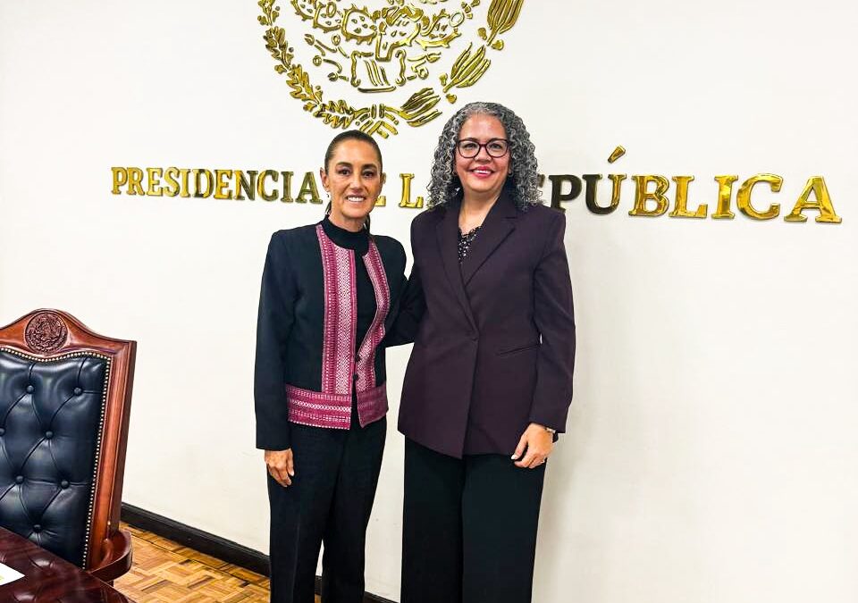 Gobernadora Graciela Domínguez se reunió con la presidenta Claudia Sheinbaum